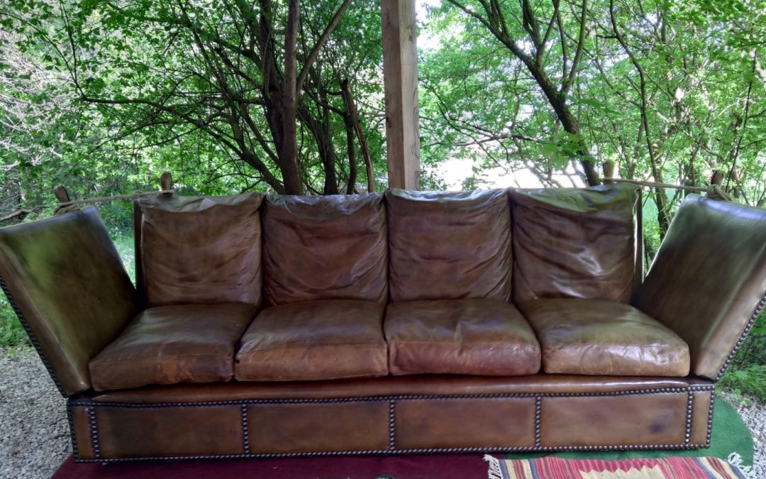 Original englisches Knole Sofa